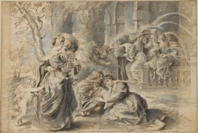 Aşk Bahçesi-1 (Peter Paul Rubens) - Belçika Anvers M.1633