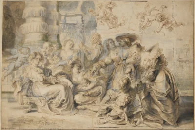 Aşk Bahçesi-2 (Peter Paul Rubens) - Belçika Anvers M.1633