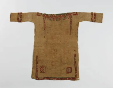 Bizans Dönemi Çocuk Tuniği - Mısır H.395 (Louvre Müzesi)