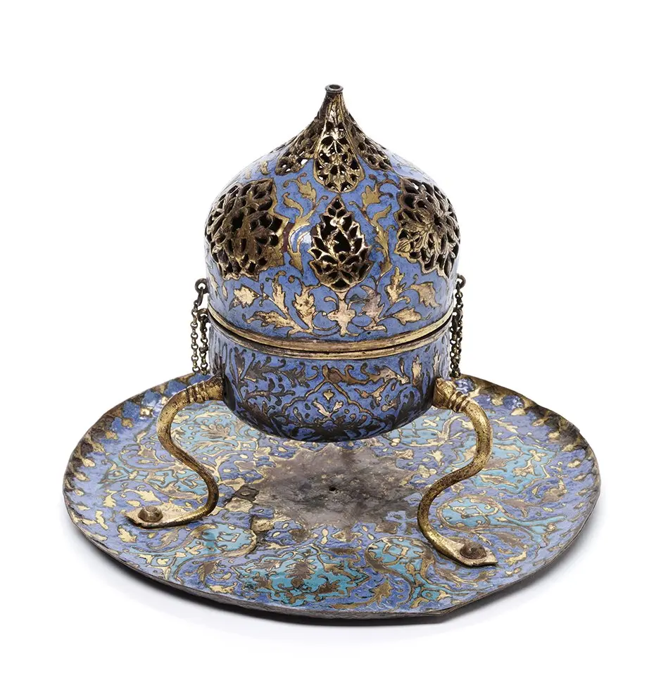 Bronz Mineli Tütsülük - Hindistan XIX. YY. (Walters Sanat Müzesi)