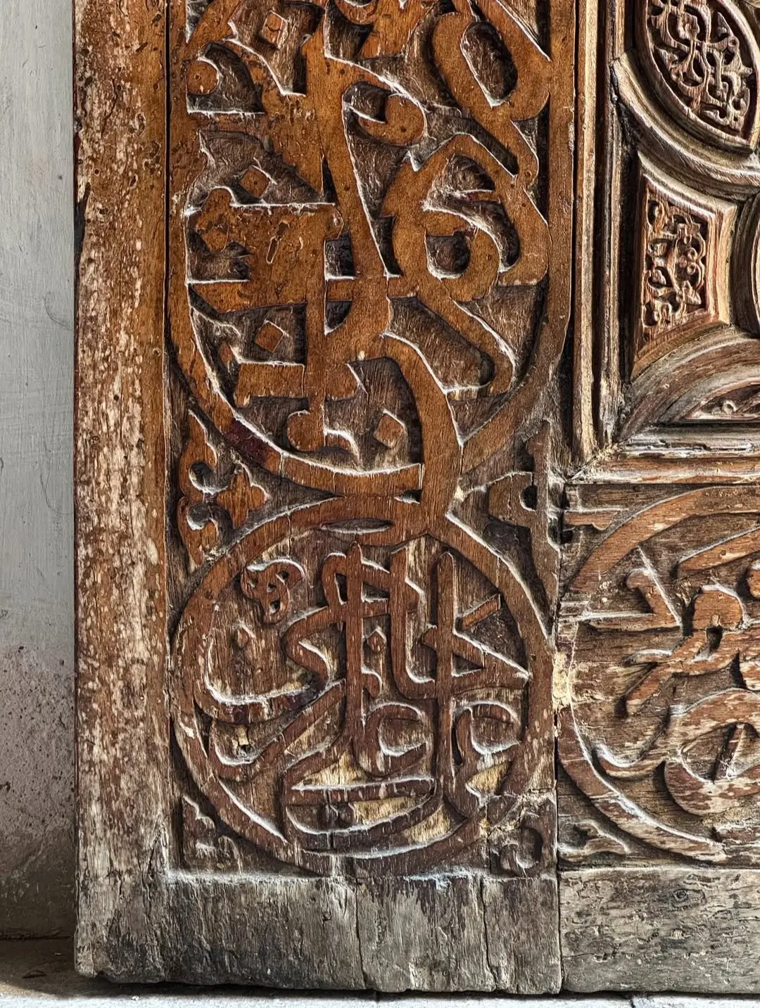 Çelebi Mehmed Türbe Kapısı Ahşap Kündekari 1 - Bursa M.1421 (Esra Özdil Durmuş)