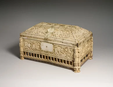 Fildişi oyma Morgan Tabutu - XI-XII. YY. - Güney İtalya - (metmuseum)