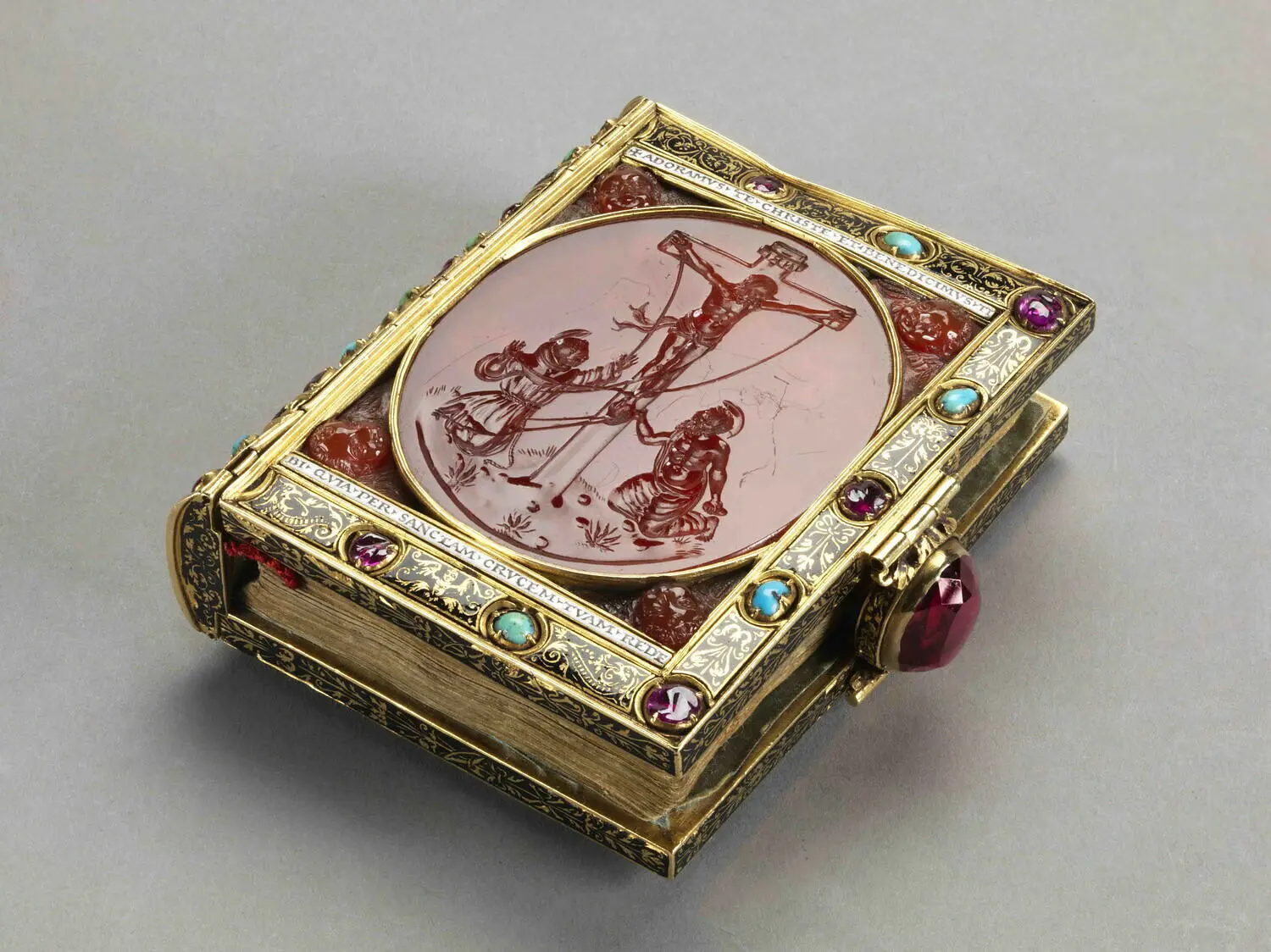 Fransız El Yazması Bir Kitap Cildi - XVI. YY. (Louvre Müzesi)