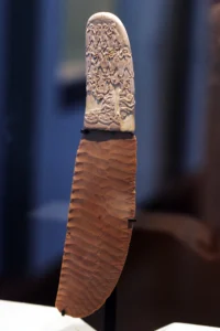 Gebel El-Arak Fildişi Ve Çakmaktaşı Bıçağı - MÖ.3200