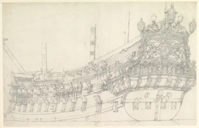 Hollanda Gemisi Tholen (Willem Van De Velde) Hollanda M.1625