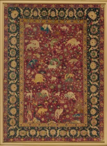 İpek Hayvan Halısı - İran - XVI. YY. (metmuseum)
