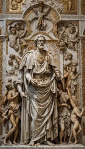 Julius Caesar'ın Heykeli