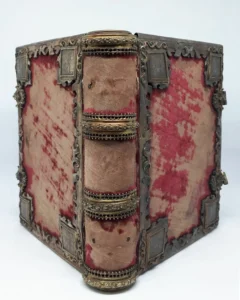 Kadife Ve Metal Kitap Cildi XVI. YY. (Louvre Müzesi)