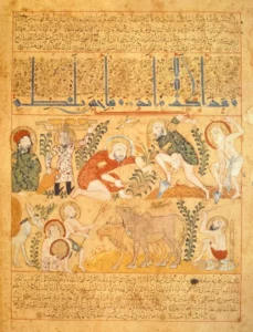 Pseudo Gallen'in Kitab Al Diryaq Adlı Panzehir Kitabından Parşömen Üzerine Çizdiği Bir Örnek-2