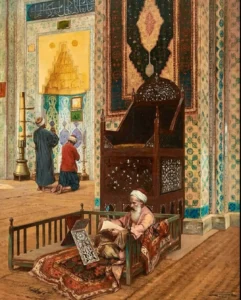 Rüstem Paşa Camii (Oryantalist Ressam Rudolf Ernst) M.1854