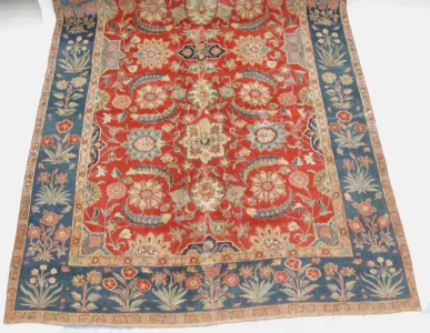 Sarmaşıklı ve Çiçekli Halı - Pakistan - M. 1650 (metmuseum)