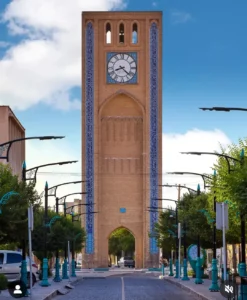 Sasaniler Dönemi Yezd - İlk Saat Kulesi - İran IX. YY.