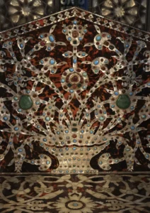 Sultan I. Ahmet'in Arife Tahtı 2 - Sedefkar Mehmed Ağa Topkapı Sarayı M.1603
