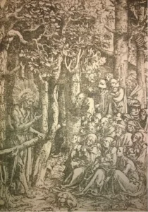 Vaftizci Yahya'nın Vaazı (Yaşlı Lucas Cranach) M.1516