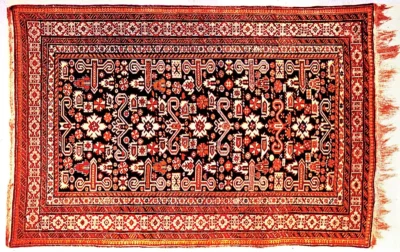 XIX. Yüzyıla Ait Bir Kafkas Halısı (Azerbaycan Sanat Müzesi – Bakü)
