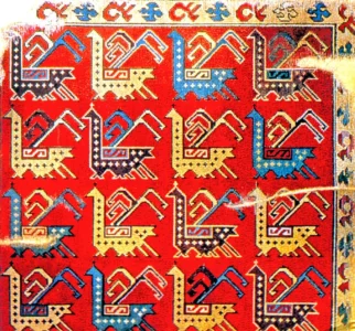 XV. Yüzyıla Ait Hayvanlı Halı (Mevlânâ Müzesi – Konya)